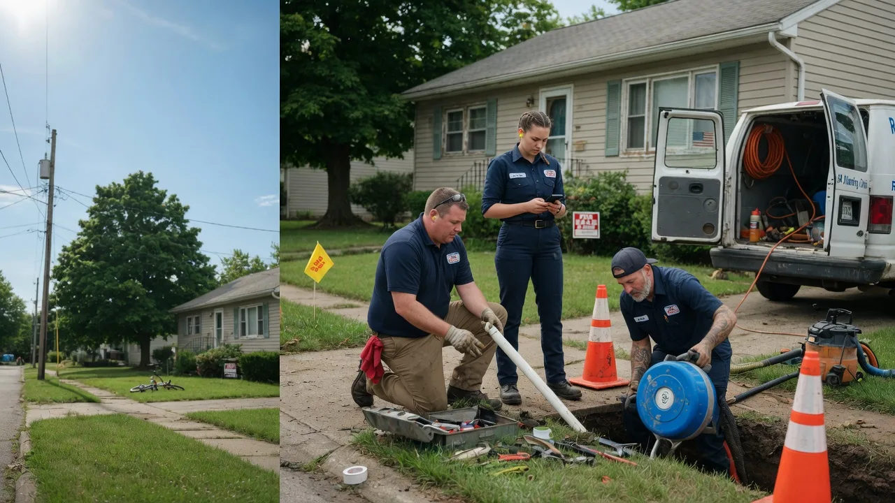 Sewer Line Repair in Gleason, TN near me